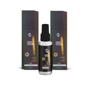 Coffee Premium Collagen набір (шампунь+колагеновий гель+протеїновий спрей) – 2*500+250