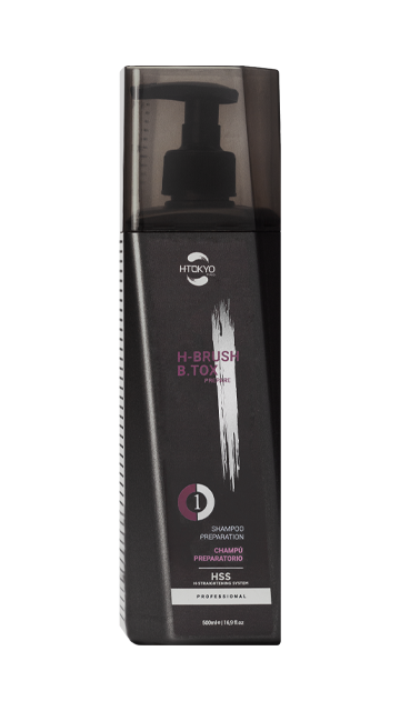 H-Brush Capilar Reconstruction Крок1 шампунь глибокого очищення - Зображення 2