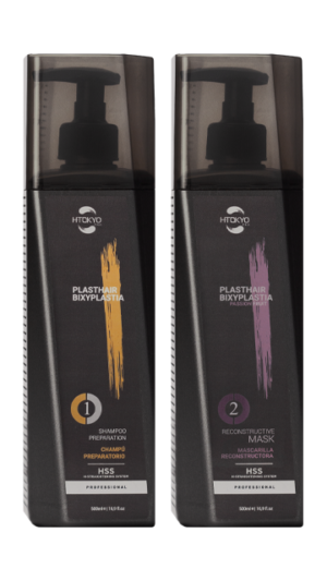 Plast Hair Bixyplastia PASSION FRUIT набір (шампунь+біксіпластія) – 2*500