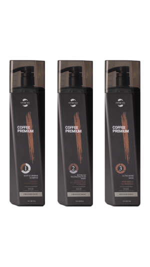 Coffee Premium All Liss набір(шампунь+кератин+маска)