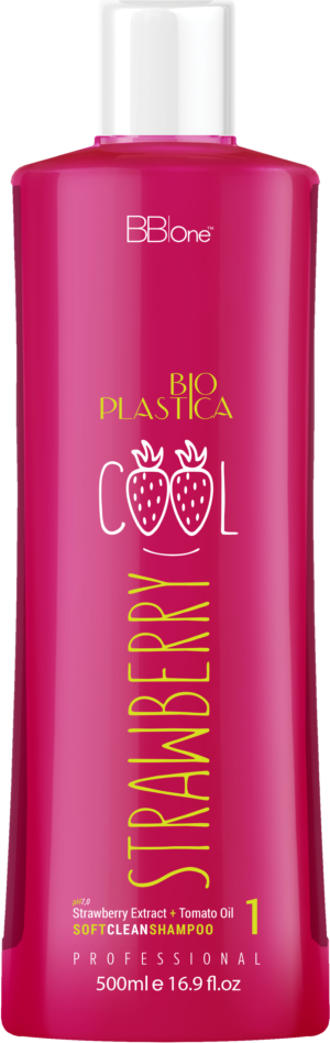 Cool Strawberry Bioplastica крок1 (шампунь)