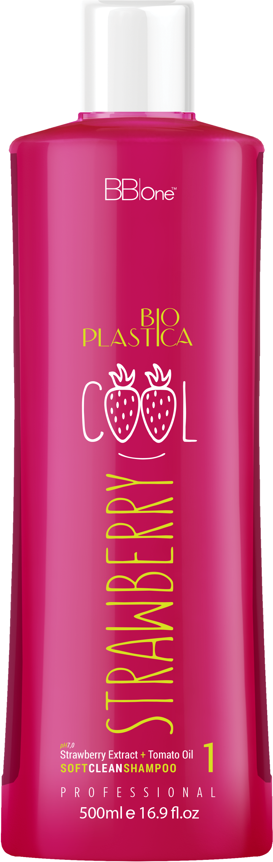 Cool Strawberry Bioplastica крок1 (шампунь)