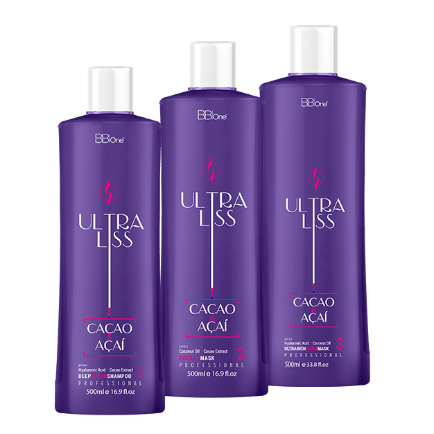 Ultra Liss Cacao & Acai набiр (шампунь+кератин+маска)