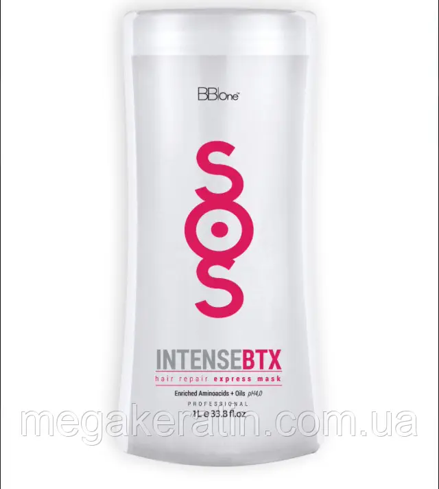 Маска SOS INTENSE BTX Hair Repair Express Mask – 1000 мл BBOne