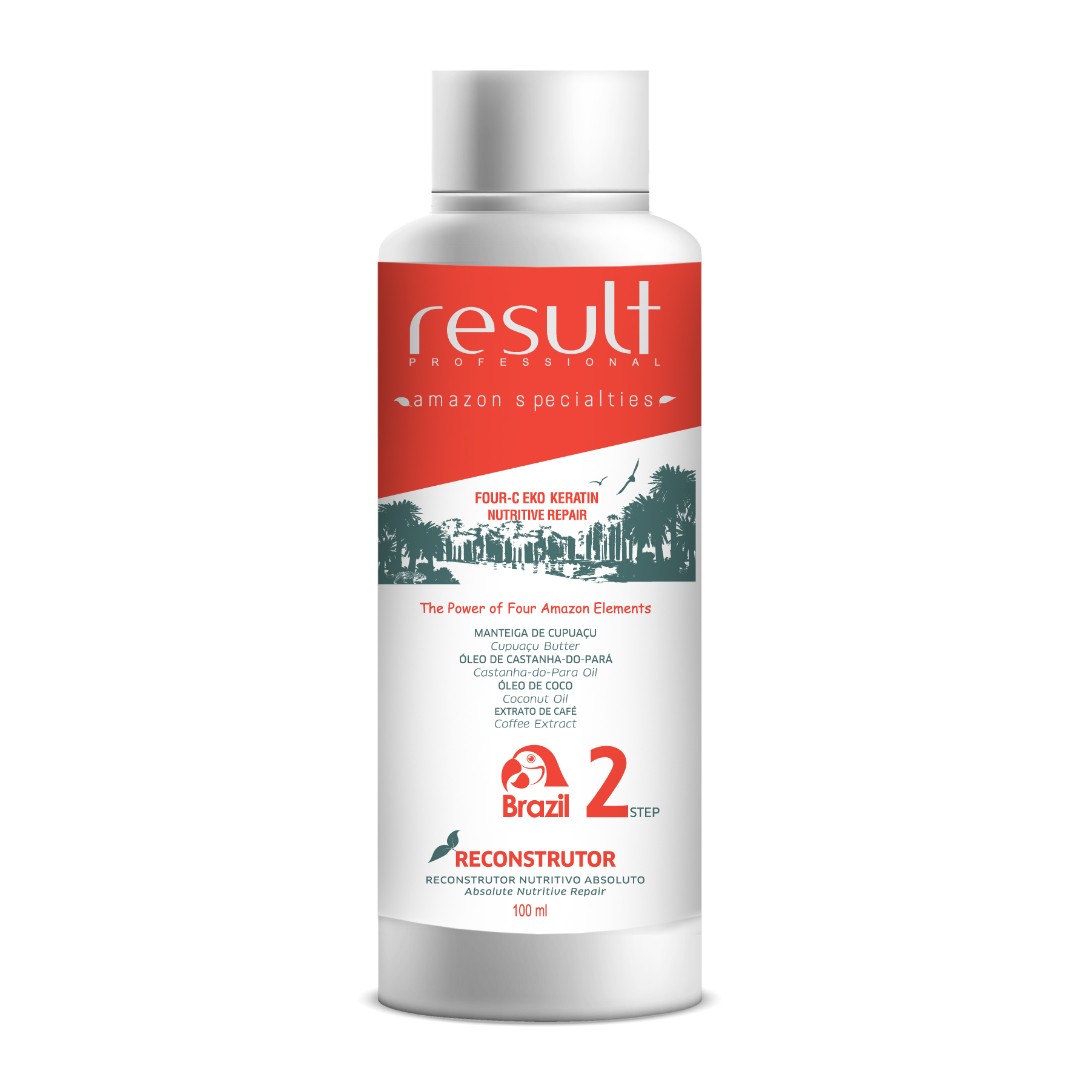 FOUR-C EKO KERATIN NUTRITIVE REPAIR. Максимальне випрямлення і відновлення (крок 2) 100ml