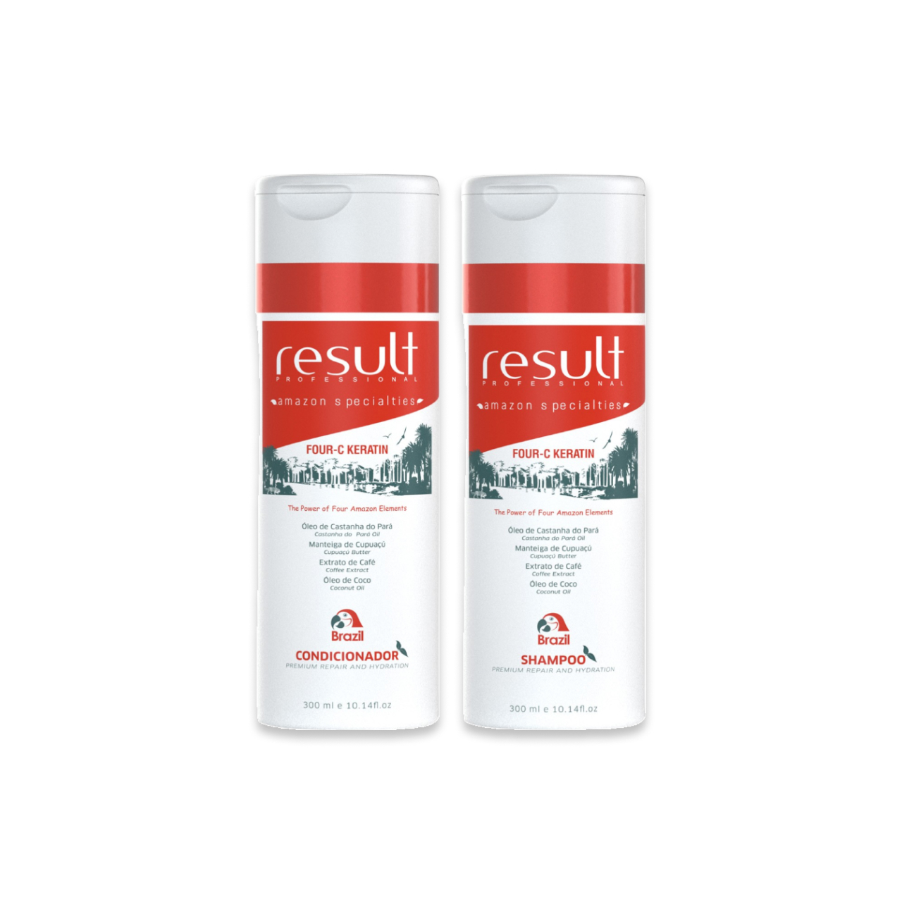 FOUR-C EKO Набір для домашнього догляду (шампунь+ кондиціонуюча маска)